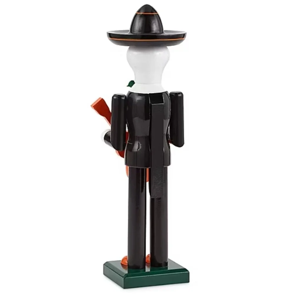 Set of 2 Wooden Halloween Nutcrackers, 14